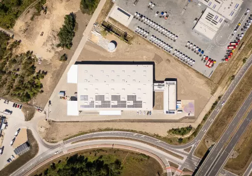 Warehouse and office building - TUPLEX, Ruda Śląska
