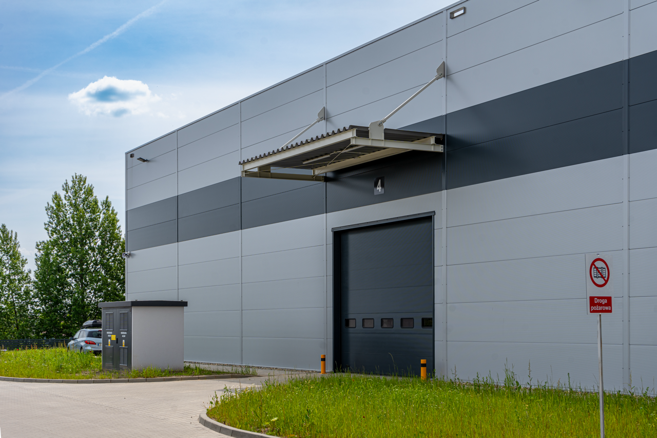 Halle in Sosnowiec mit Nutzungserlaubnis.