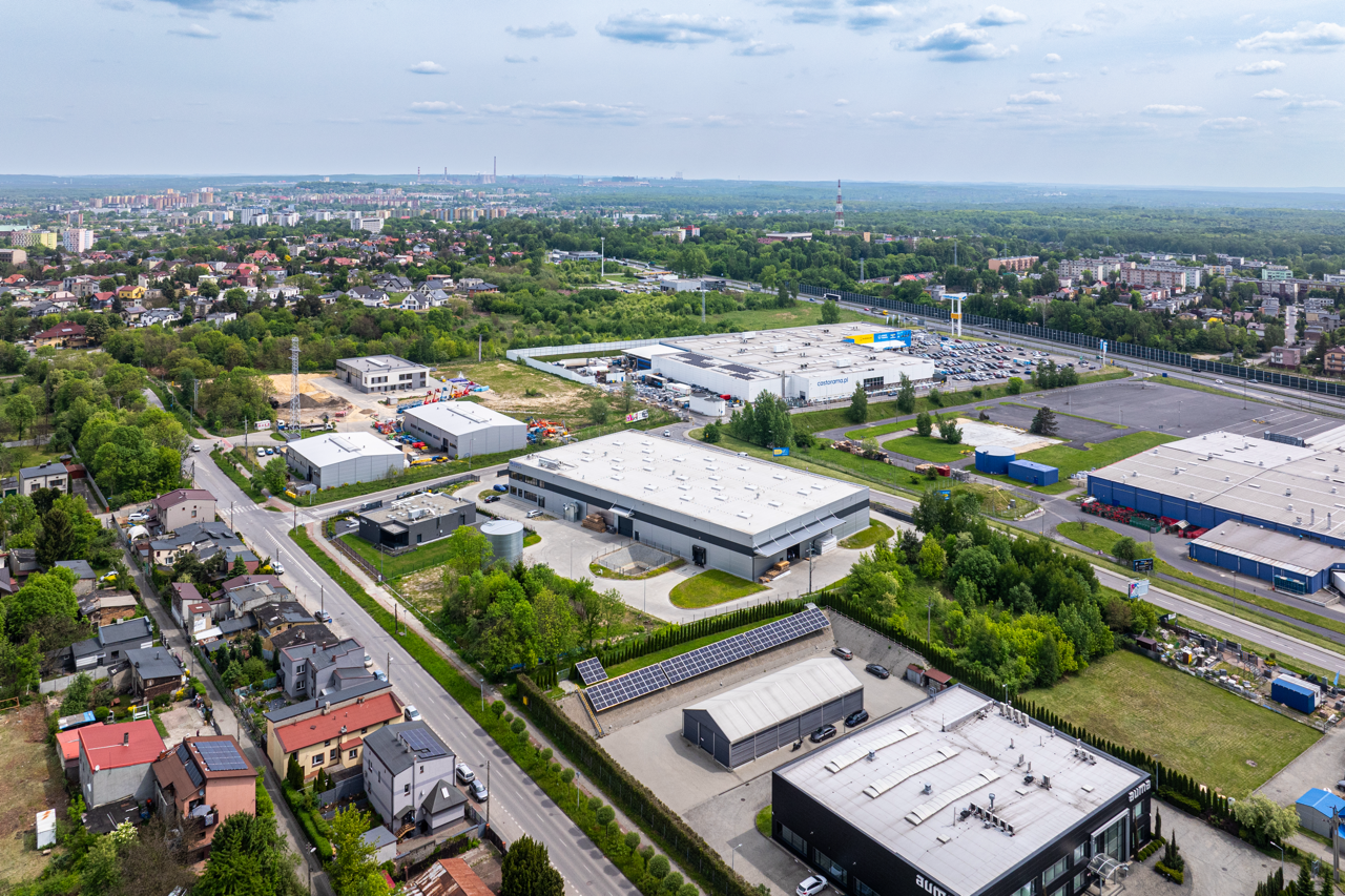 Halle in Sosnowiec mit Nutzungserlaubnis.